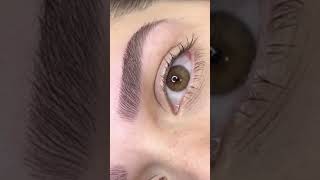 youtube eyebrowmicroshading microblading eyebrow eyebrowmakeup youtubeshorts lashextensions [upl. by Kassity258]