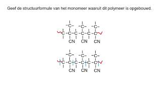 Polymeren 3 nw versie Het herkennen van monomeren in een polymeer [upl. by Natala371]