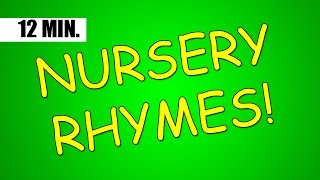 12 minutes of the BEST Nursery Rhymes from Jack Hartmann [upl. by Oflodur]