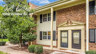 JUST LISTED  1002 Willow Dr 7 Chapel Hill NC [upl. by Ackerman716]