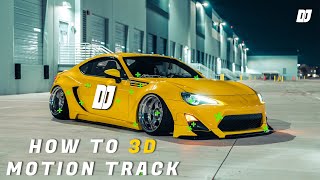 How To 3D Motion Track in 1 Minute [upl. by Cresa]