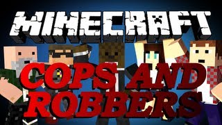 Minecraft Cops and Robbers 33 w SkyDoesMinecraft MunchingBrotato AshleyMariee and BigBadManPig [upl. by Barber]