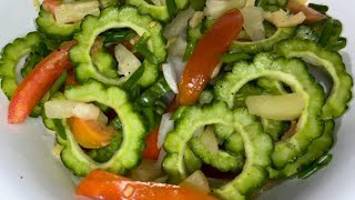 The Best Ampalaya Recipe No Piga  No Gisa  No Babad  ampalaya vegetablesrecipes [upl. by Narag520]