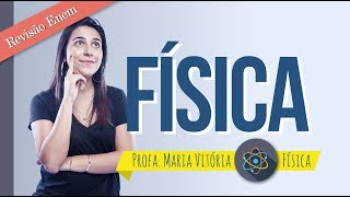 Revisão de Física para o Enem  profa Maria Vitória  Física [upl. by Dewitt659]