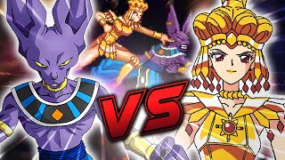 Dragon Ball VS Sailor Moon ANIMATED FIGHT Beerus VS Galaxia  DEATH BATTLE [upl. by Magen24]