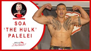 Fight champion Soa The Hulk Palelei talks fatherhood depression and abuse  hellodarlink  2016 [upl. by Samled]