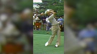 Jack Nicklaus’ swing through the years 😮 [upl. by Aicella]