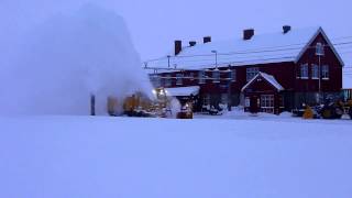 Snowplowing at Finse [upl. by Ailimaj]