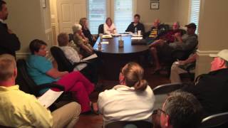 Bruceton Mills town Council hear from business owners [upl. by Dlorah]