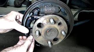 Toyota Corolla Chevrolet Prizm Rear Brake Job Part 2 [upl. by Rebmat]