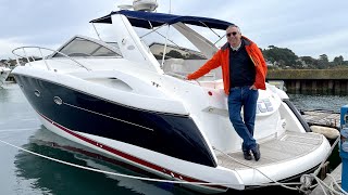 £145000 Yacht Tour  2006 Sunseeker Portofino 35 [upl. by Einaeg]