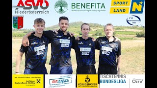 BundesligaDerby BENEFITA Guntramsdorf  TTV Wiener Neudorf [upl. by Laamak142]