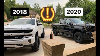 How to reprogram your tire sensors  no more tire light [upl. by Yrakaz289]