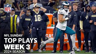 Top Plays From Sunday  NFL 2024 Week 3 [upl. by Ahsinauq98]