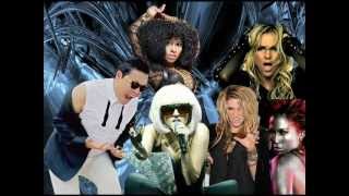 DANCE MASHUP REMIX Lady GaGa Ft Psy Nicki Minaj Keha Jennifer Lopez Britney Spears [upl. by Larkin]