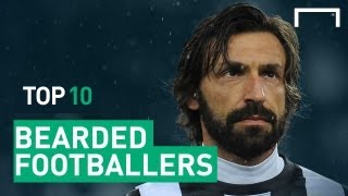 Top 10 Bearded Footballers [upl. by Sabelle923]