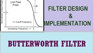 Butterworth filter approximation part Icalculation of order of filter [upl. by Innavoj]