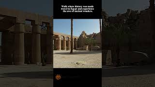 Walk where history was made—travel to Egypt and experience the awe of ancient wonders [upl. by Karlan]