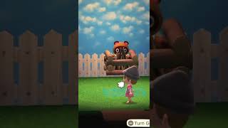 Tom Nook died animalcrossingnewhorizons animalcrossingfountain acnh animalcrossing shorts [upl. by Tomkins]