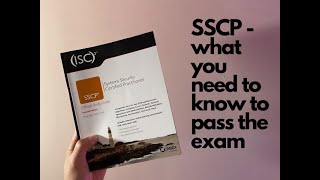 SSCP what you need to know to pass the exam [upl. by Pacificas265]