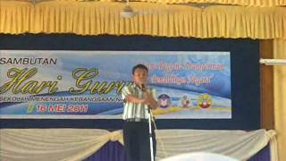 Sedetik Lebih by Sir Hakim Ikram  sempena sambutan hari guru SMK NAKA 2011 [upl. by Toddie]