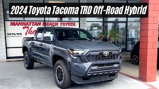 The Most Powerful Tacoma Yet 2024 Toyota Tacoma TRD Offroad Hybrid WalkAround [upl. by Merola]