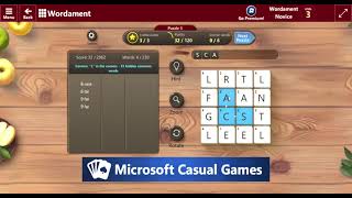 Microsoft Ultimate Word Games Wordament Level 2 Walkthrough [upl. by Dorothy]