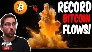 Record Bitcoin Inflows Cant Slow Down Sellers [upl. by Etterual]