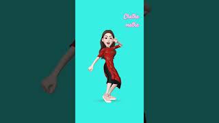 ankho hi ankho me AI chatka matka cartoon reel shorts comedy [upl. by Hakym]