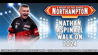 The Asp Northampton Darts Walk On [upl. by Aerdnek]