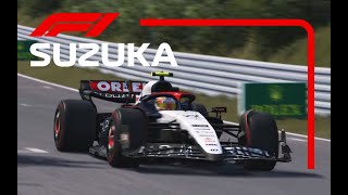 F1 23 SUZUKA  Assetto Corsa [upl. by Yrekcaz152]