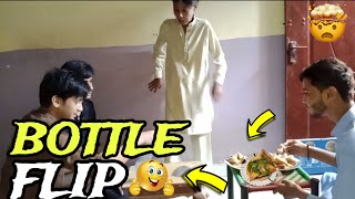 1ST TIME BOTTLE 🍾 FLIP foryou funny viralvideo viralvideo [upl. by Sineray]