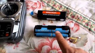 DX7 replacement batteries using Sanyo Eneloops [upl. by Boatwright]