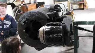 Modern Cannon Breech Demo Watervliet Arsenal Museum [upl. by Herrington]