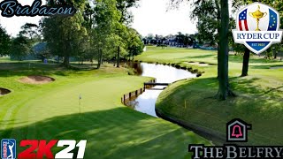 PGA TOUR 2K21  The Belfry Brabazon Iconic Golf course [upl. by Ferdinana]