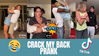 Crack my Back Prank TikTok Compilation 2020 [upl. by Jaquiss]