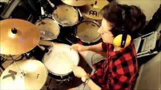 Drum Cover RHCP  Readymade With Mics [upl. by Innattirb]