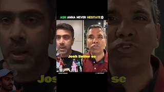 Ashwin Talking About Josh Butler 💀ashwin joshbutler shorts ipl [upl. by Bundy]