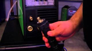 Everlast PowerMTS 250S 3 in 1 MIG TIG and Stick Inverter Welder Accessories and Connections [upl. by Marybella402]