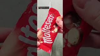 MALTESERS CHOCOLATE vs GARLIC PRESS asmr chocolate fyp foryou viralvideo shorts shortsfeed [upl. by Glennie]