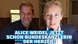 ALICE WEIDEL JETZT SCHON BUNDESKANZLERIN DER HERZEN [upl. by Ardnala777]