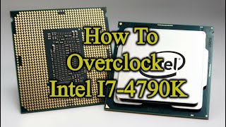 How to overclock Intel I74790K [upl. by Eselahs]