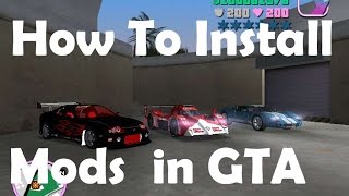 HOW to Install Any GTA Vice City Mod in Your PC [upl. by Imoan357]