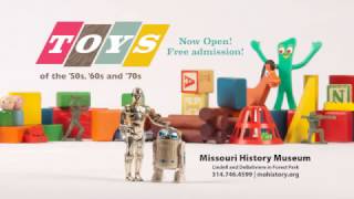 quotTOYS of the 50s 60s and 70squot at the Missouri History Museum [upl. by Clevey]