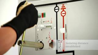 Siemens GIS NXPlusC circuitbreaker panel [upl. by Querida]