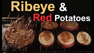 Broiled Ribeye Steak amp Red Potatoes [upl. by Calan713]