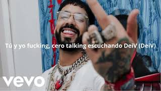 Anuel AA  Shampoo de Coco Lyrics [upl. by Sliwa480]