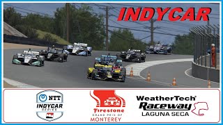 Indycar around Laguna seca Assetto Corsa [upl. by Hutchins588]