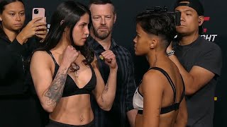 Polyana Viana vs Iasmin Lucindo  FaceOff  UFC Fight Night Luque vs dos Anjos  rWMMA [upl. by Ramuk566]