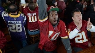 Redskins Beat Dallas Everyone Goes Nuts [upl. by Fen564]